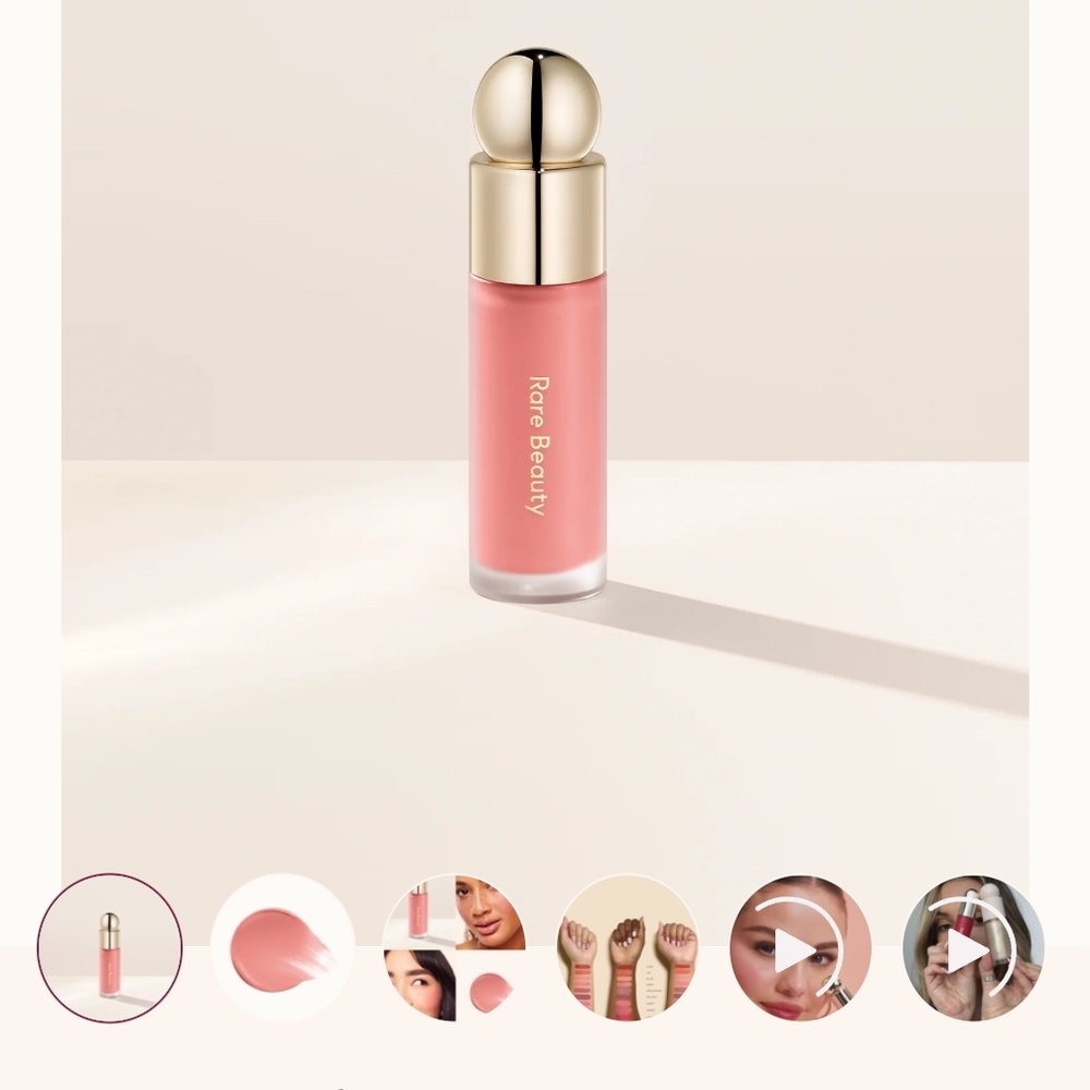 Rare Beauty Soft Pinch Liquid Blush - Bliss ( Nude Pink )